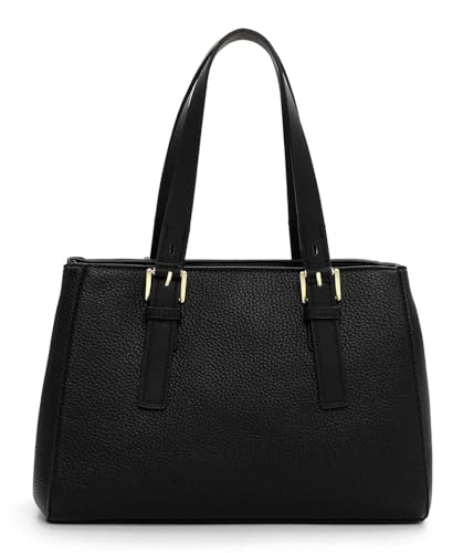 SURI FREY SFY Maggy Cityshopper L Shopper Schwarz genarbt