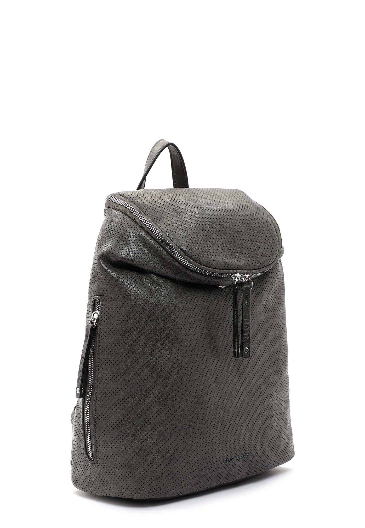 SURI FREY Vany Backpack Rucksack Dunkelgrau mit Laptopfach