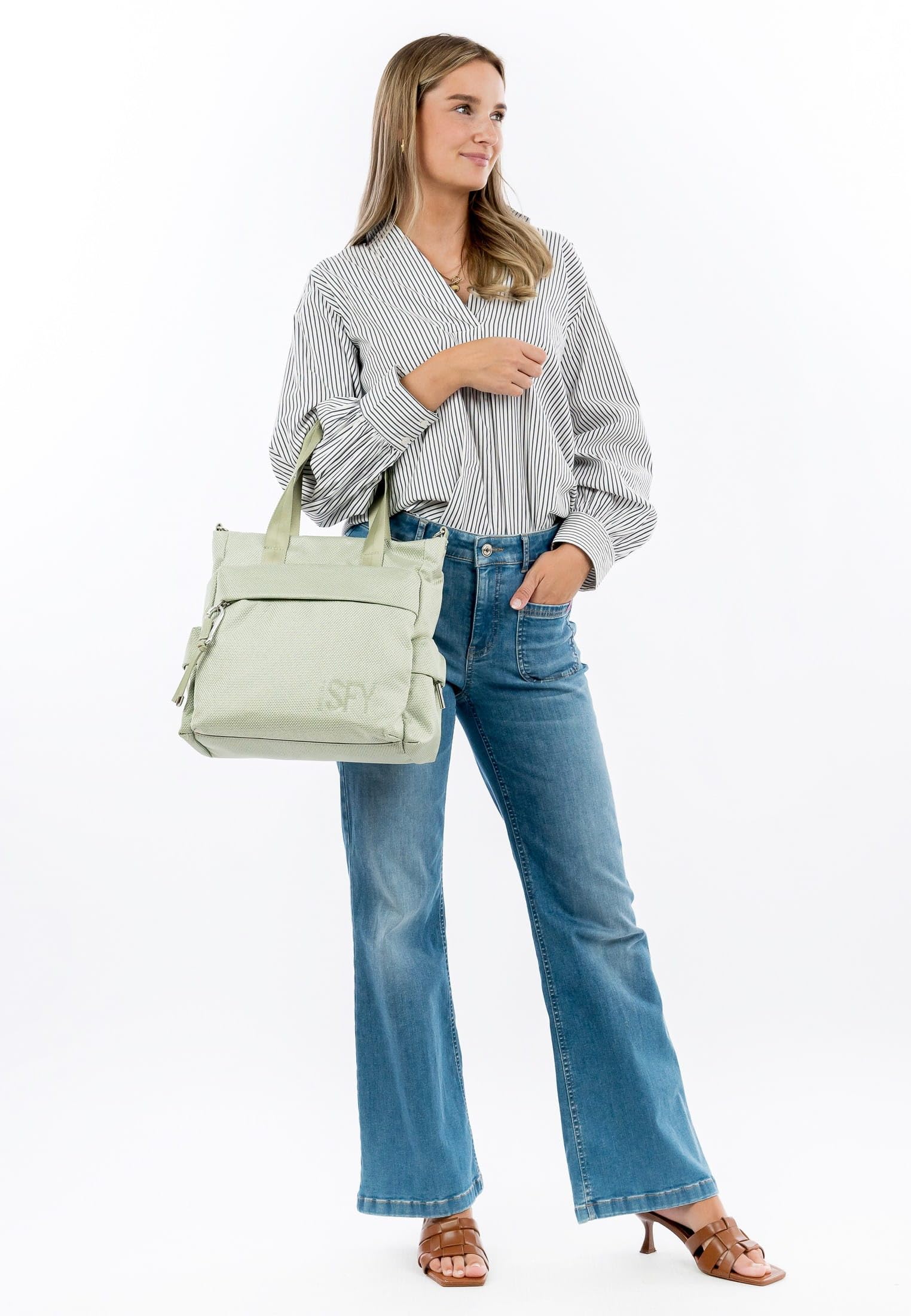 SURI FREY Suri Sports Marry Shopper Pistazie 28cm