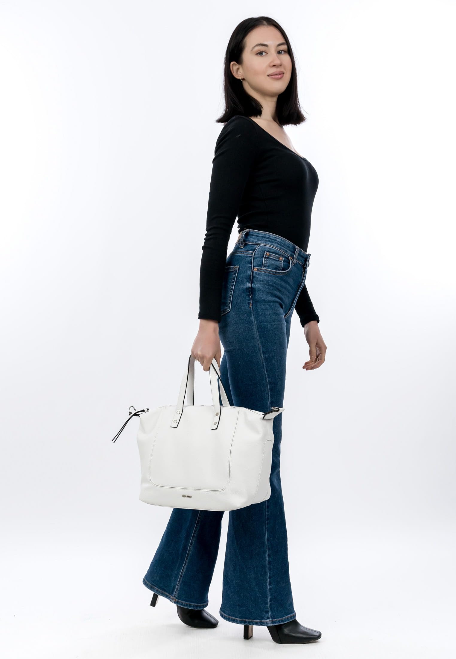 SURI FREY Kimberly 14794 Shopper Handtasche Uni Lettering
