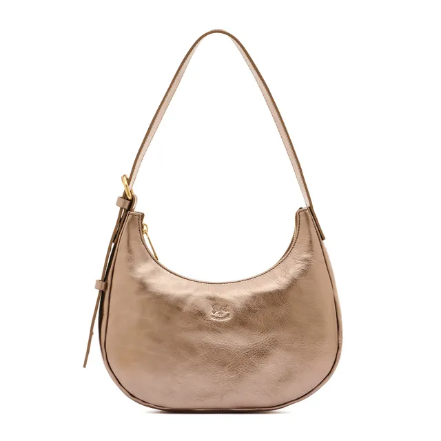 Il Bisonte Belcanto Schultertasche bronze Metallic