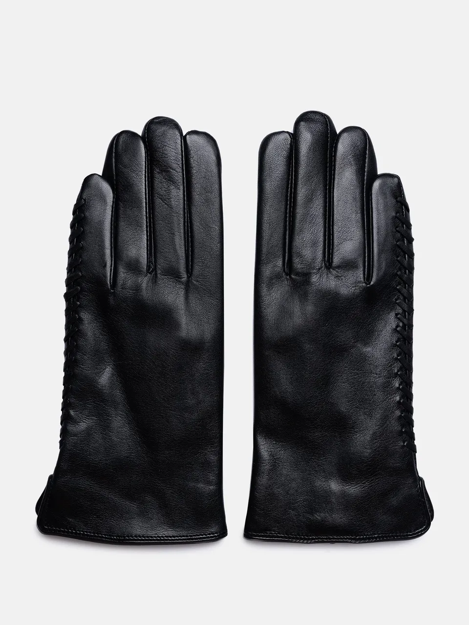 RE:DESIGNED Lili Handschuhe Black Leder Touch