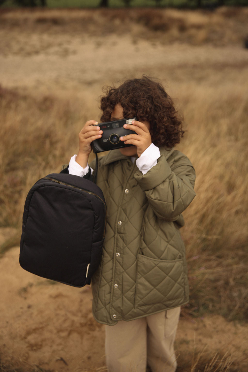 Studio Noos Puffy Mini Backpack Rucksack Schwarz