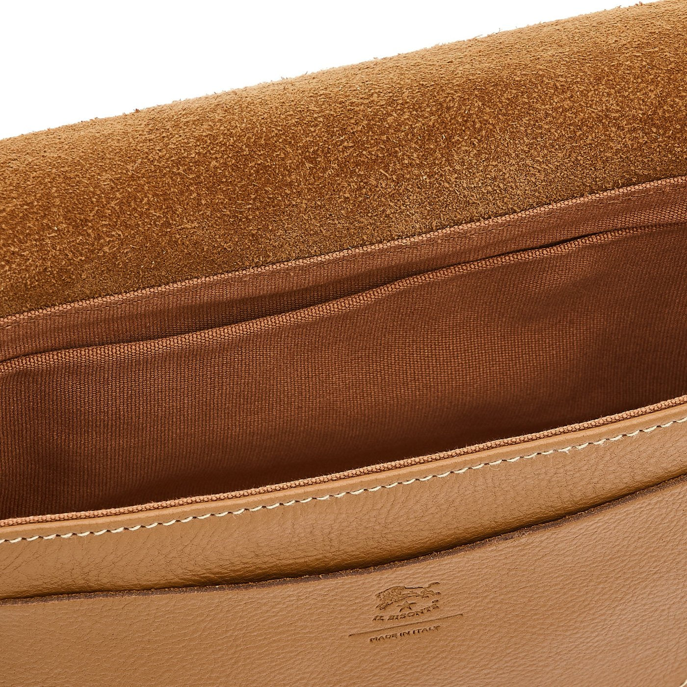 Il Bisonte Fausta Small Handtasche Gianduia Leder