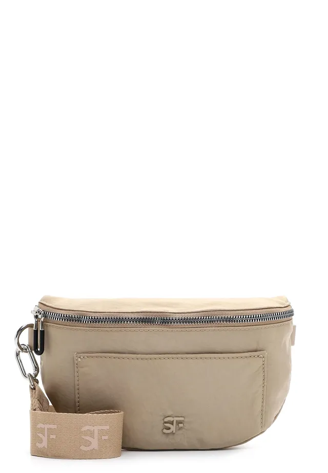 SURI FREY Abby Crossover Bag Taupe flach