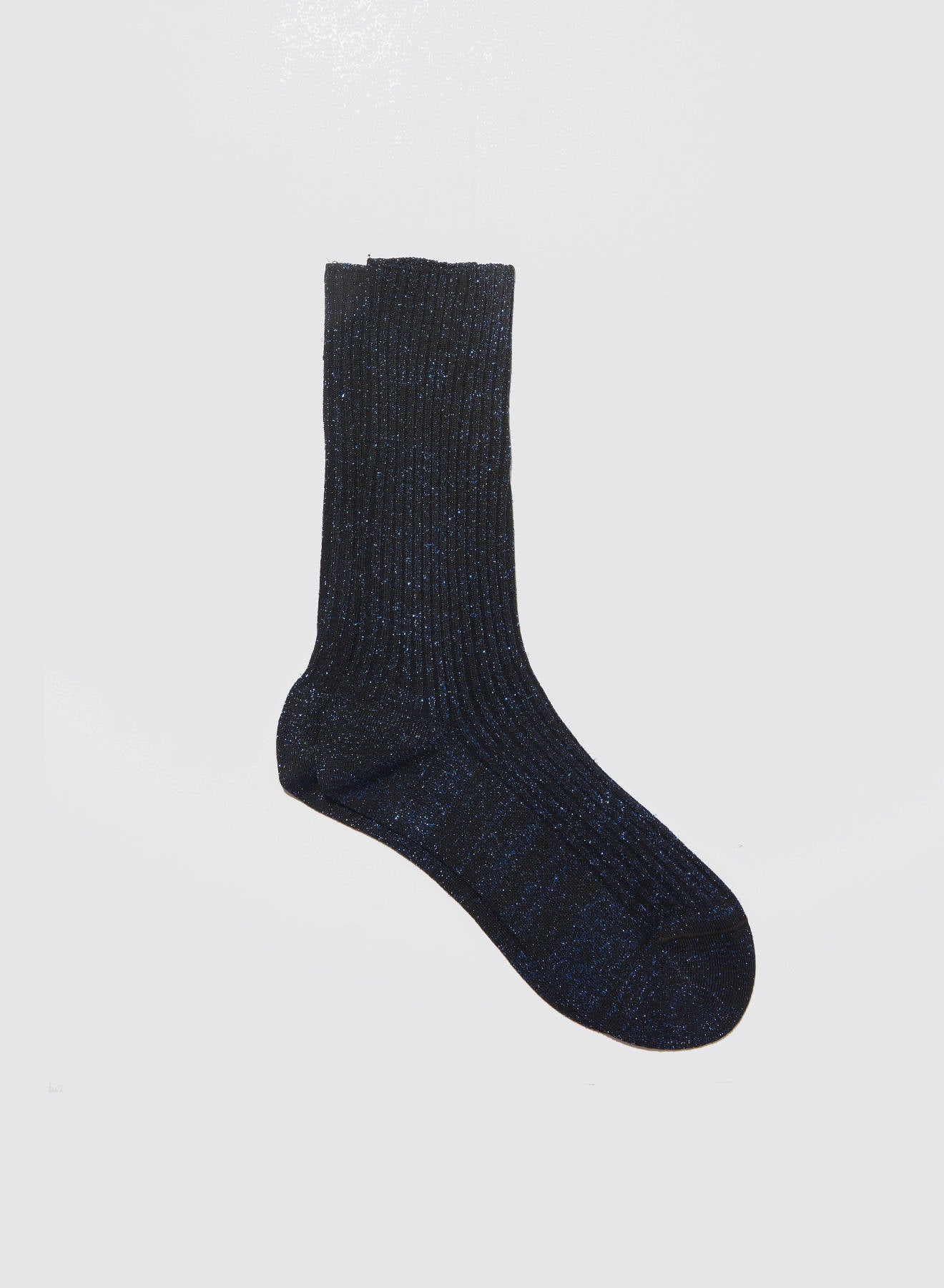 Maria la Rosa Metallic Socken Khaki Glitzer