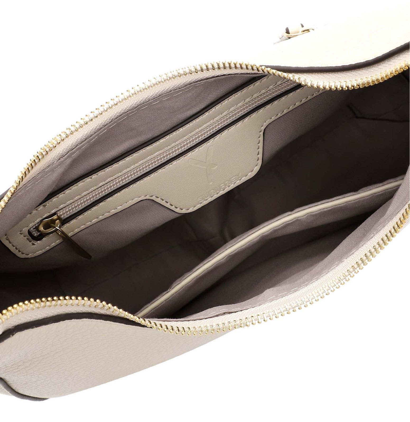 SURI FREY SFY Maggy Beutel M Schultertasche Beige