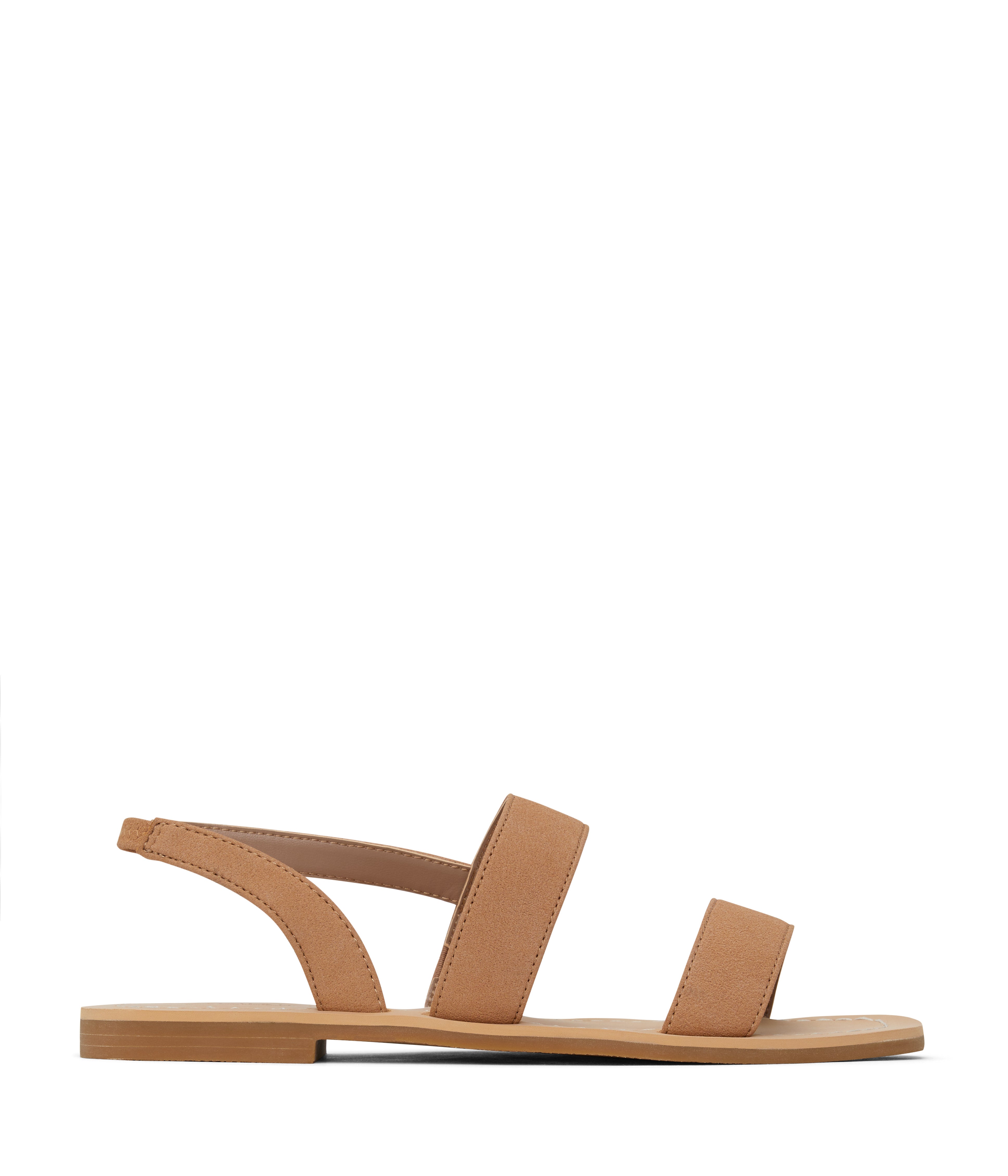 Matt & Nat Tilie Sandalen Schwarz veganes Wildleder