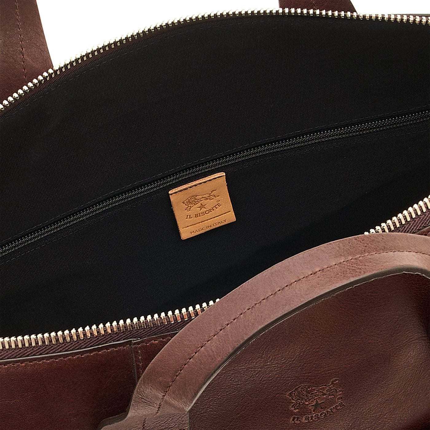 Il Bisonte Galileo Reisetasche Caffè Vintage-Vollleder