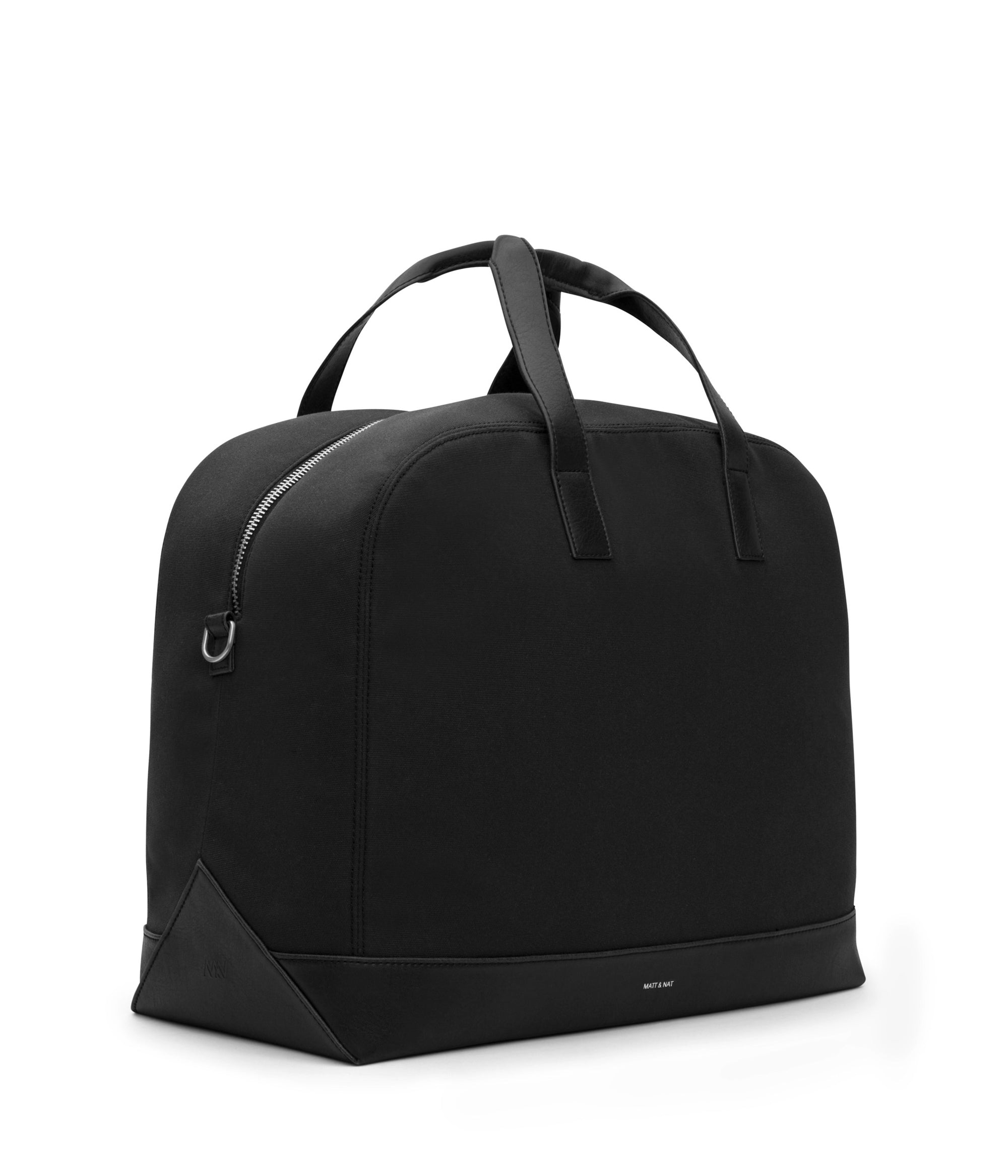 Matt & Nat Calvi Canvas Weekender Schwarz vegan