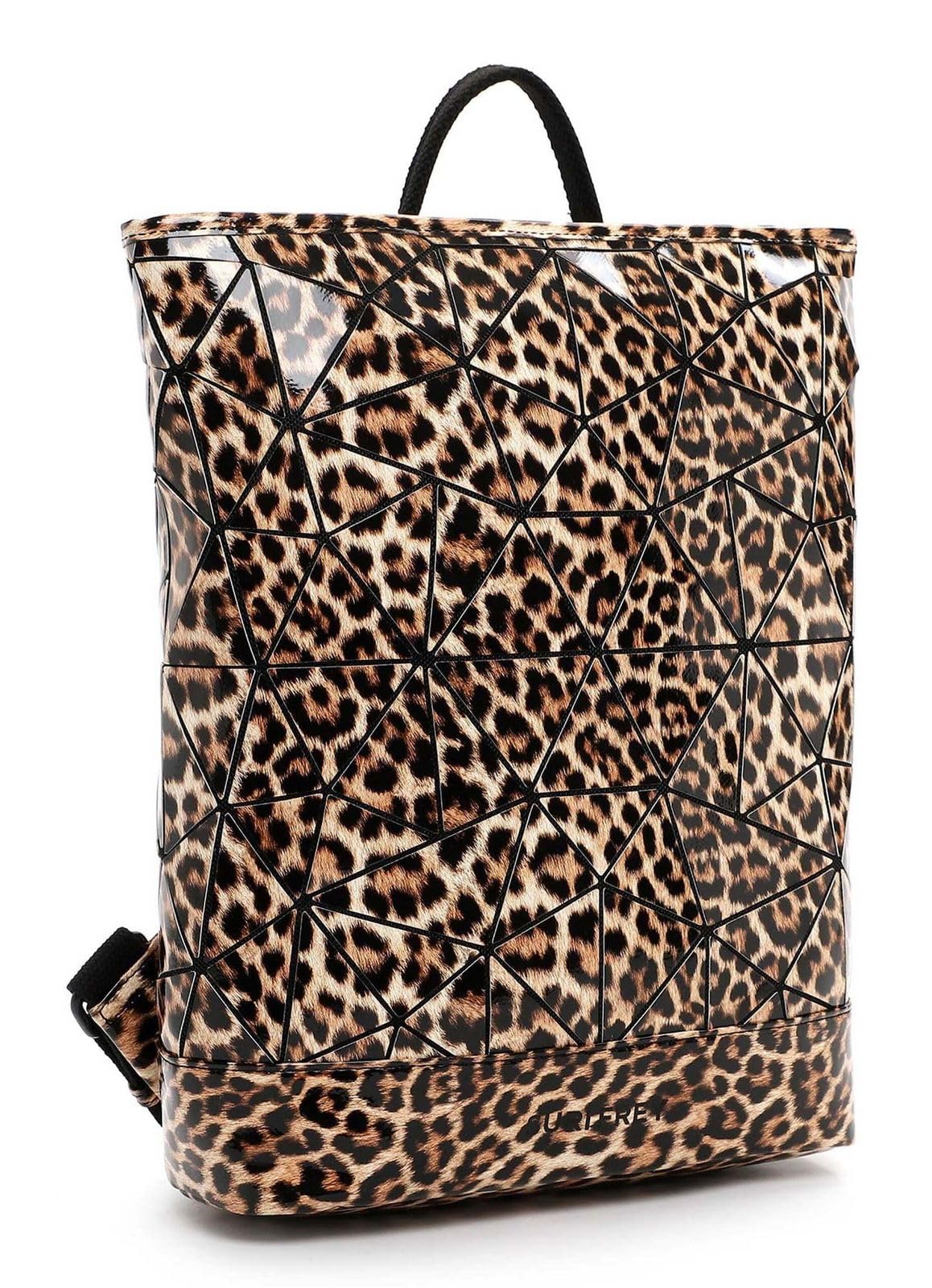 SURI FREY Jessy-Lu City Backpack Rucksack Brown Beige 3D