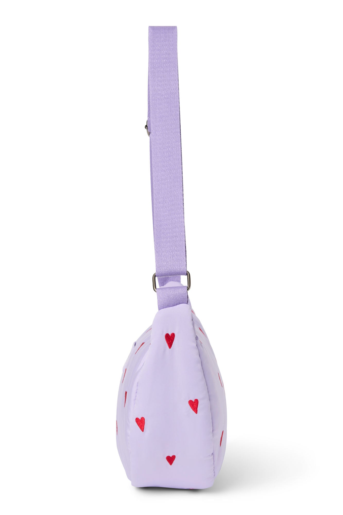 Studio Noos Puffy Bauchtasche Purple Hearts lila