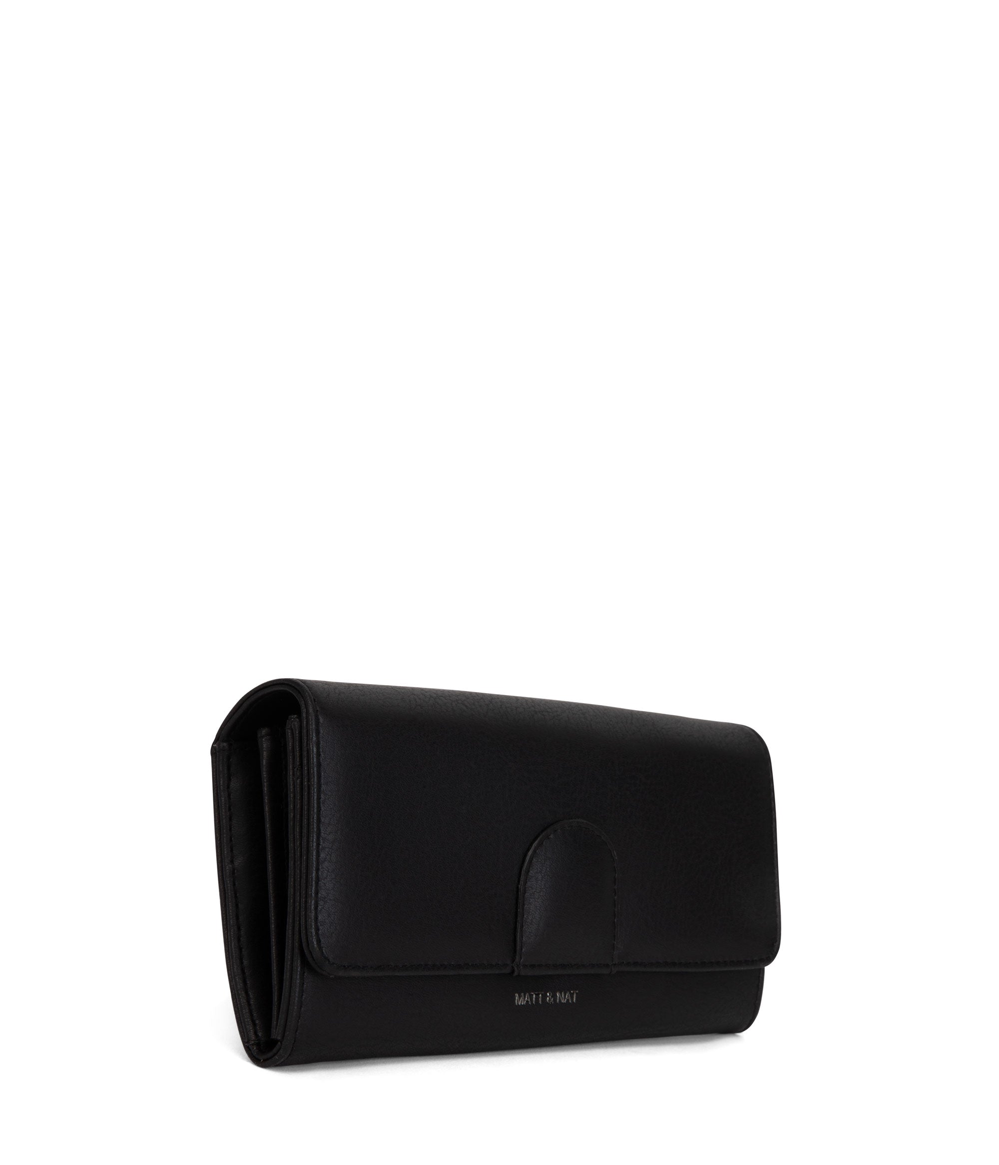 Matt & Nat Arbor Mellow Geldbörse Schwarz vegan
