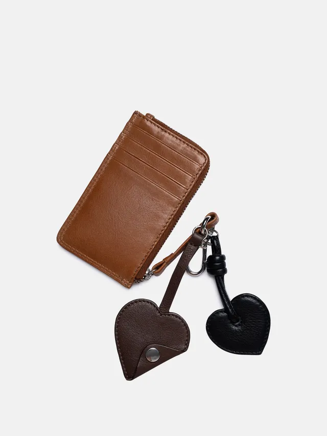 RE:DESIGNED Nassel Schlüsselanhänger Cognac Vollleder