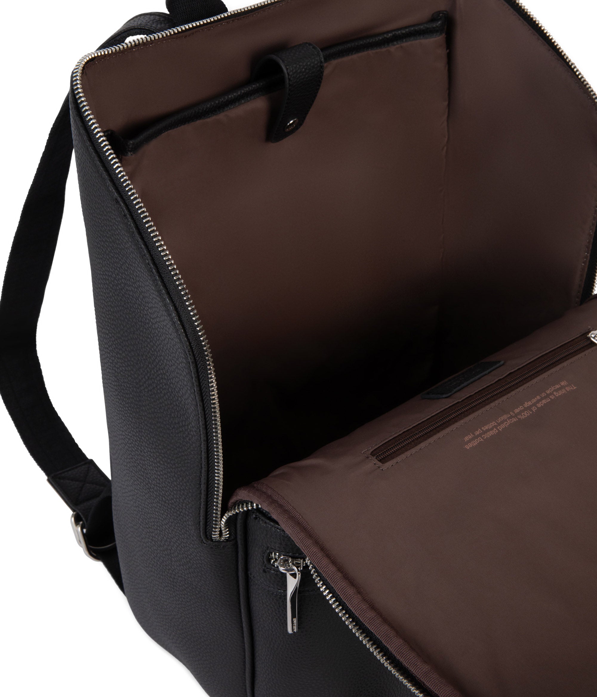 Matt & Nat Grain Remi Rucksack Schwarz 16 Zoll