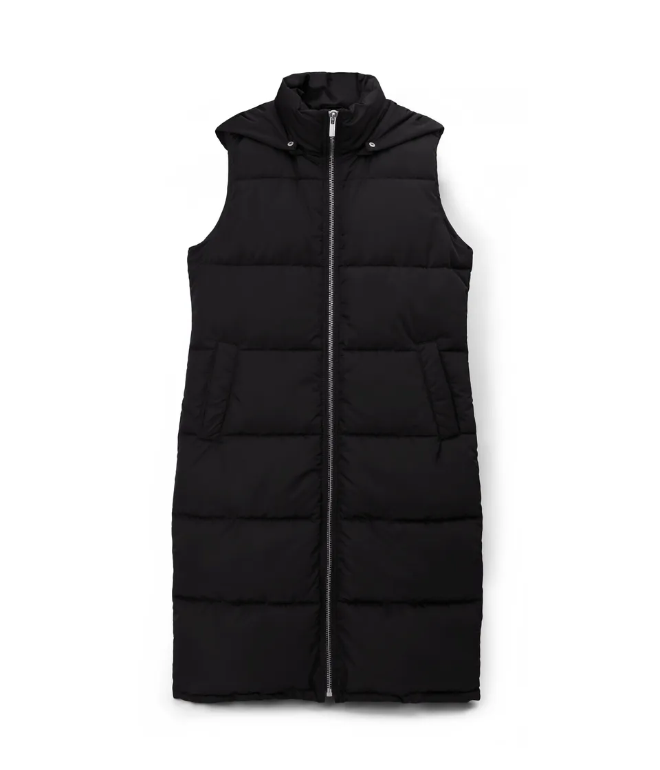 Matt & Nat Sanah Steppweste Damen Schwarz recycelt