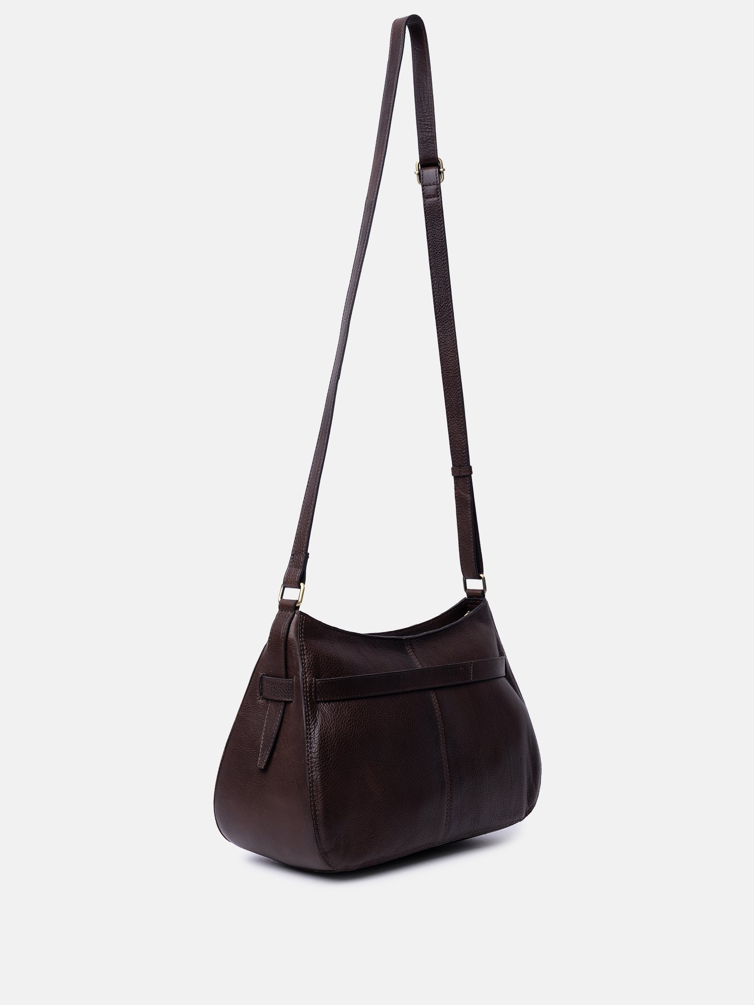 RE:DESIGNED Sif Big 6653 Umhängetasche Dunkelbraun
