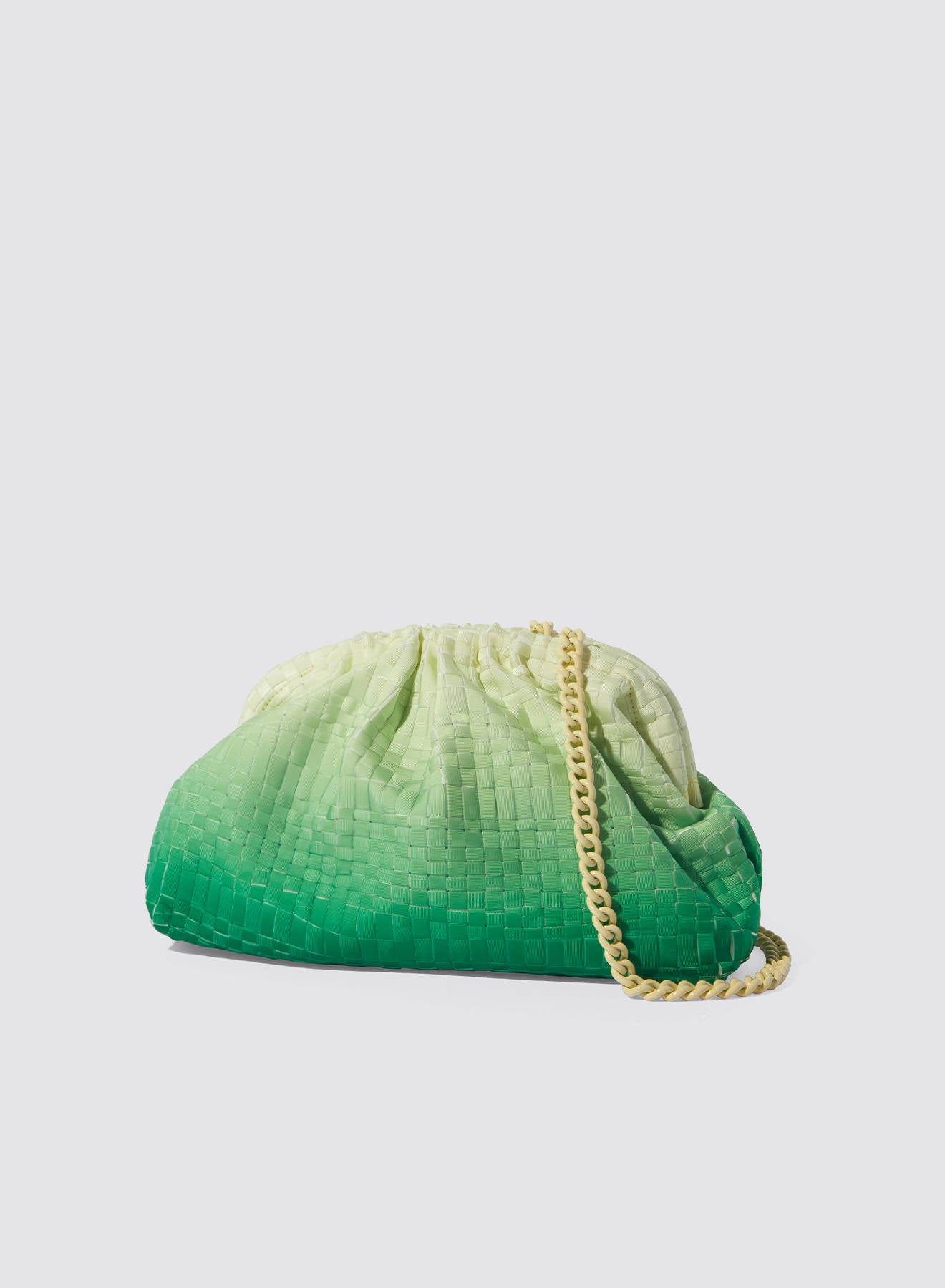 Maria la Rosa Sunset Clutch Grün Kette