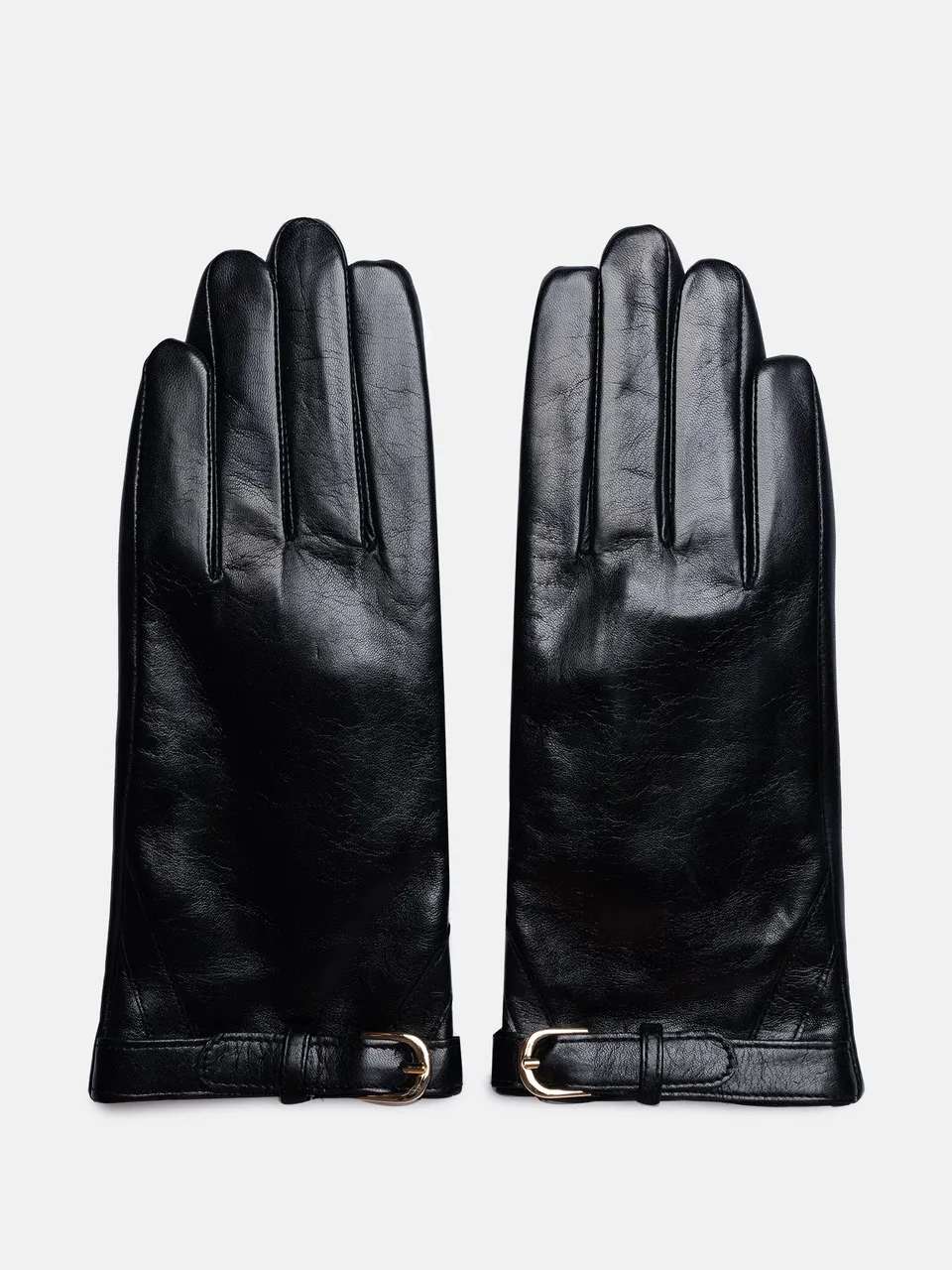 RE:DESIGNED Lucia 6618 Handschuhe Schwarz Leder