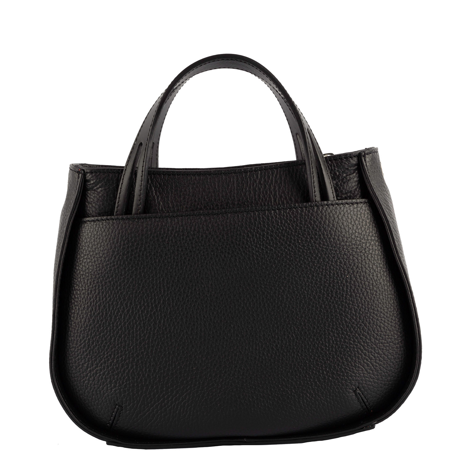 Lamarthe Fidèle S Crossbody Schwarz Vollleder