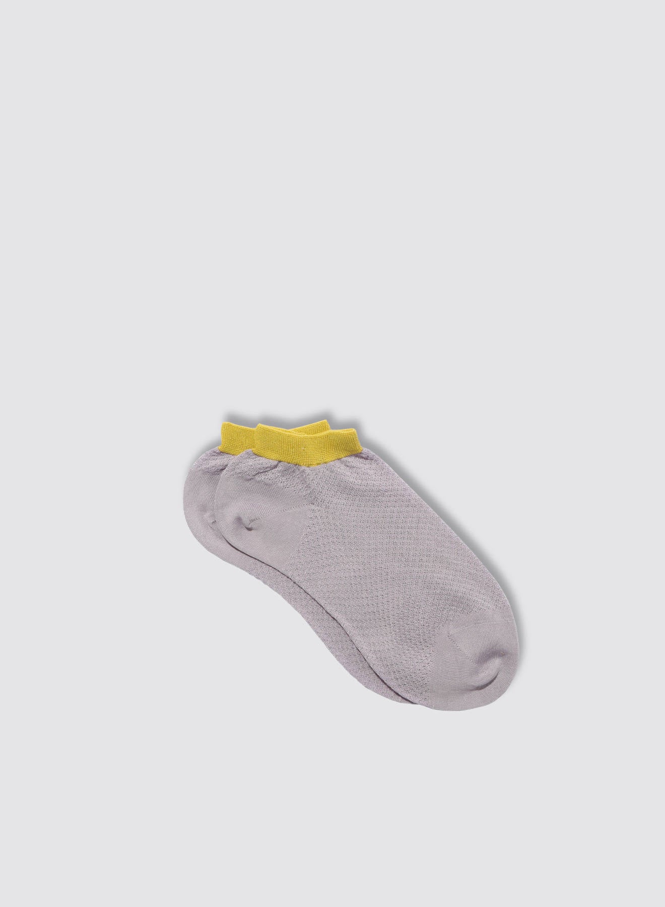 Maria la Rosa WPN09RB1899 Socken Weiß Netz Kontrastbund
