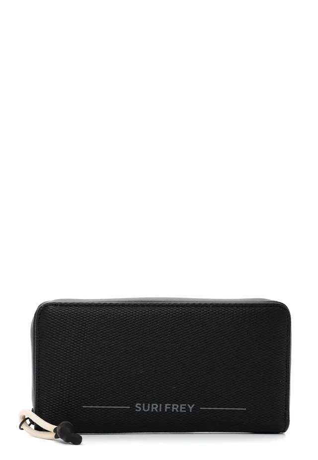 SURI FREY Cindy Zip Around Wallet Geldbörse Schwarz