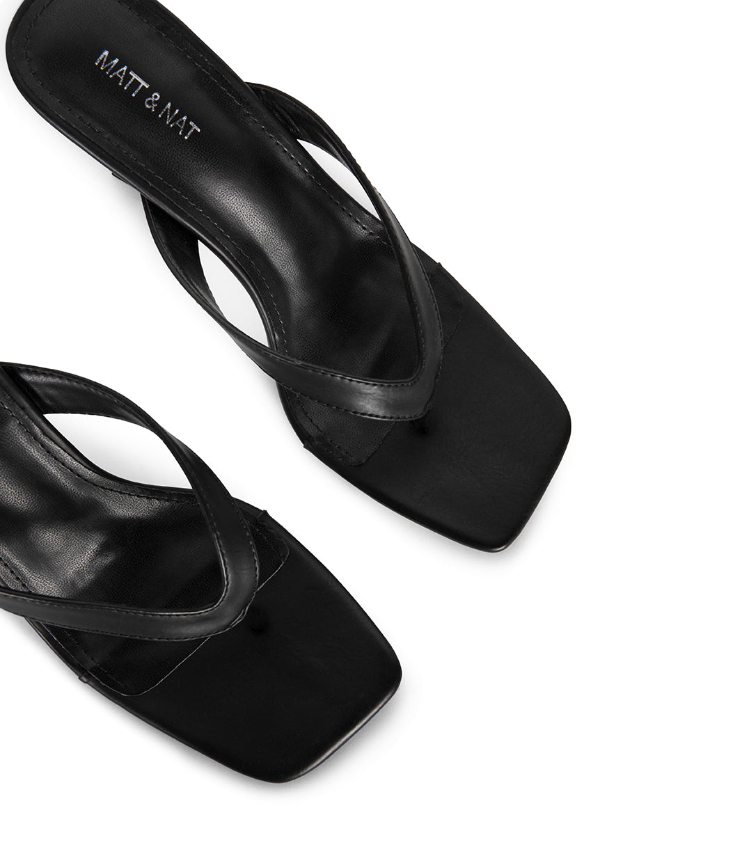 Matt & Nat Zeina Sandalen Schwarz mit Absatz