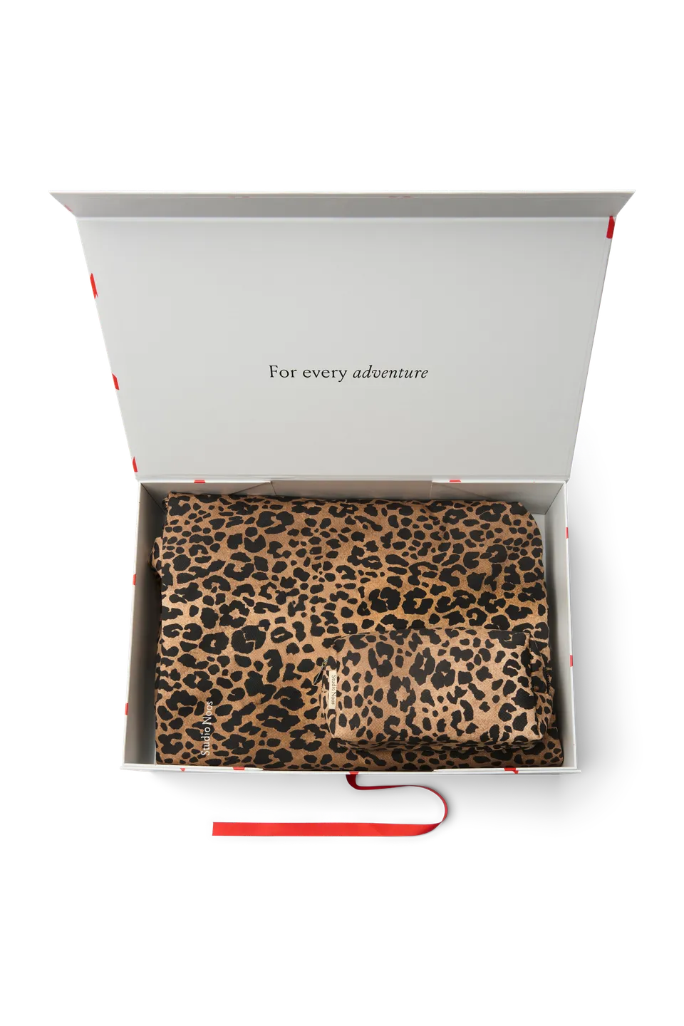 Studio Noos Classic Geschenkset Braun Leopard 2-teilig