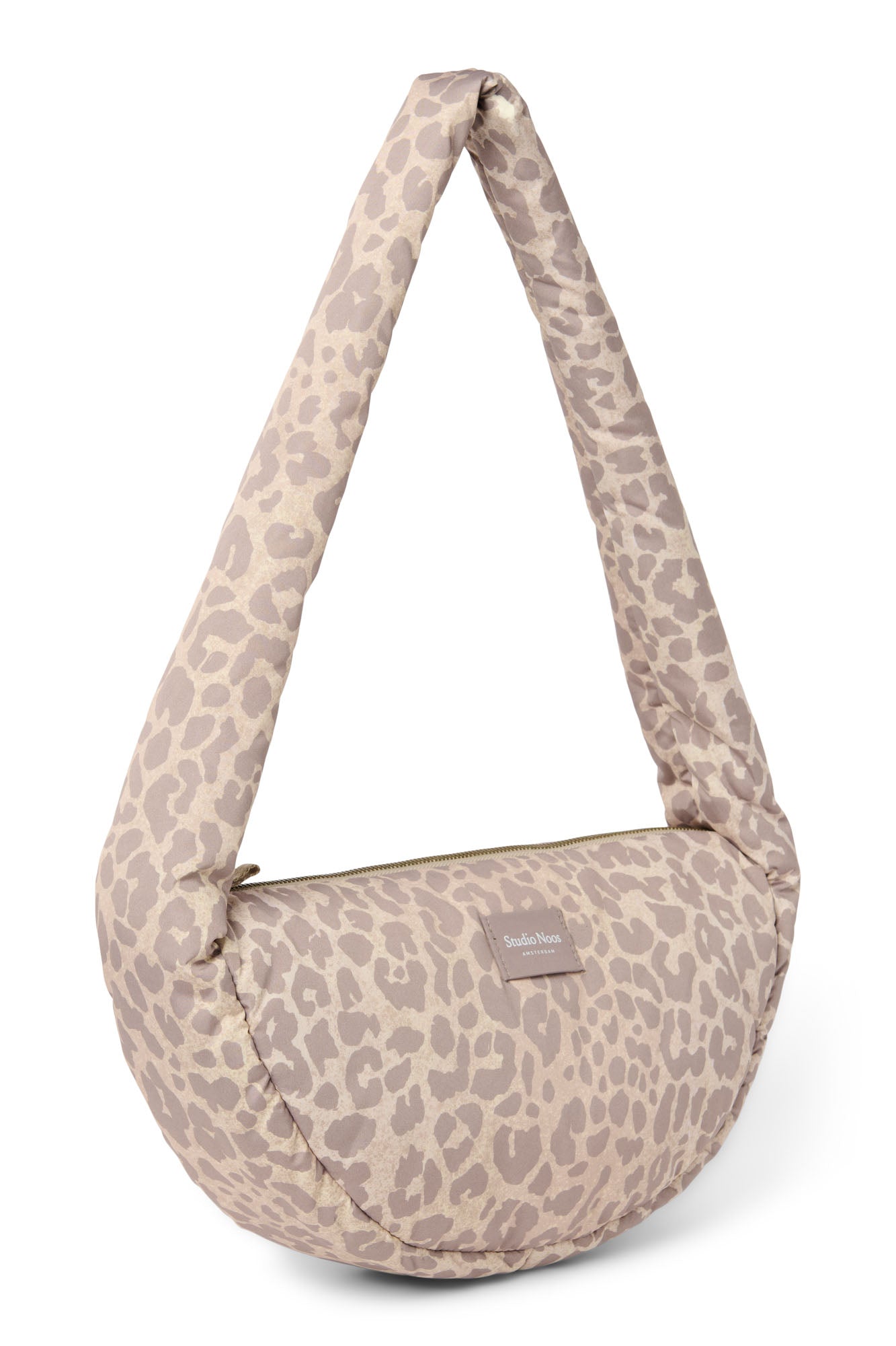 Studio Noos Puffy Mini Cross Body Bag Umhängetasche Leopard