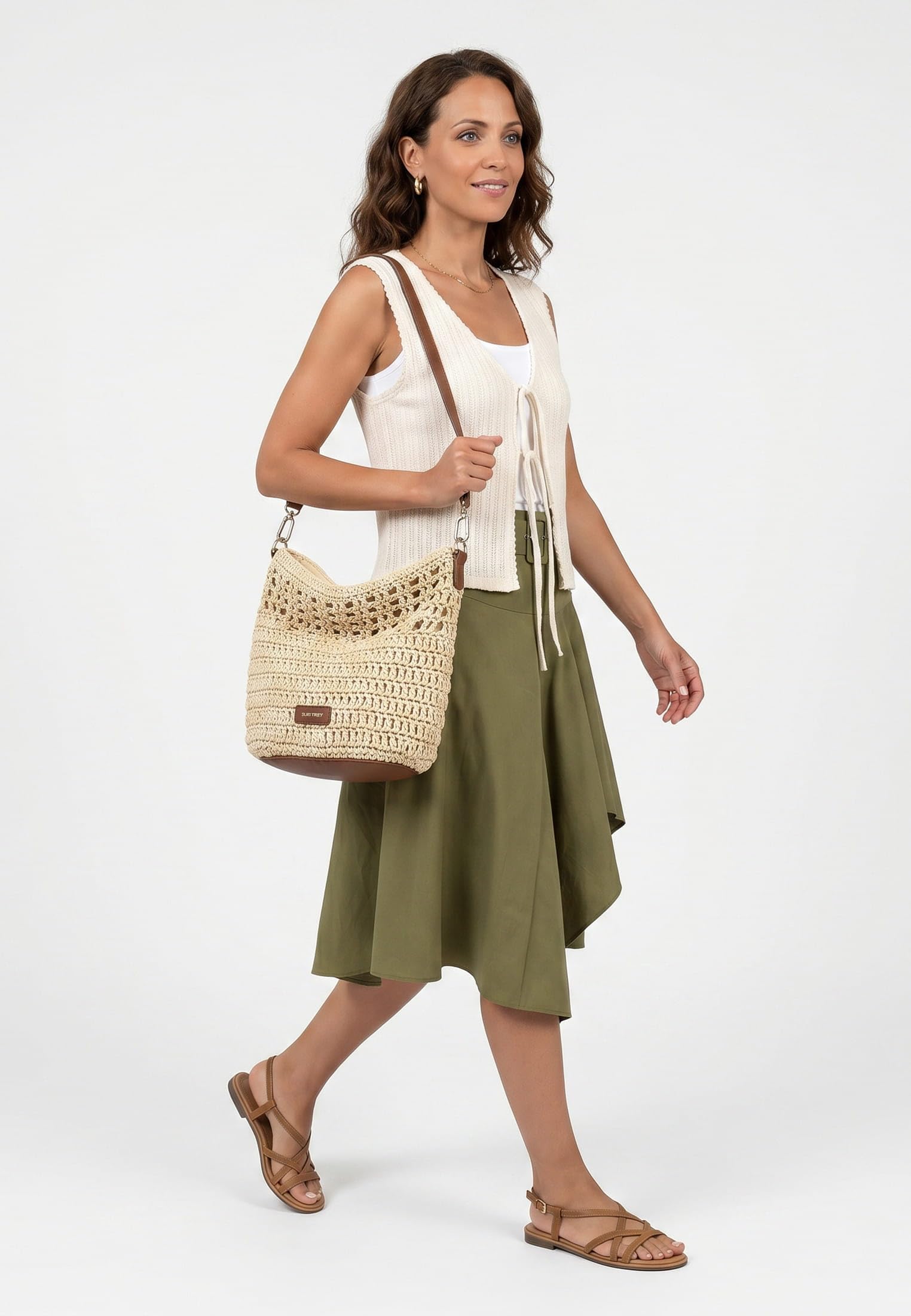 SURI FREY SFY Marley Crossover Bag Umhängetasche Beige