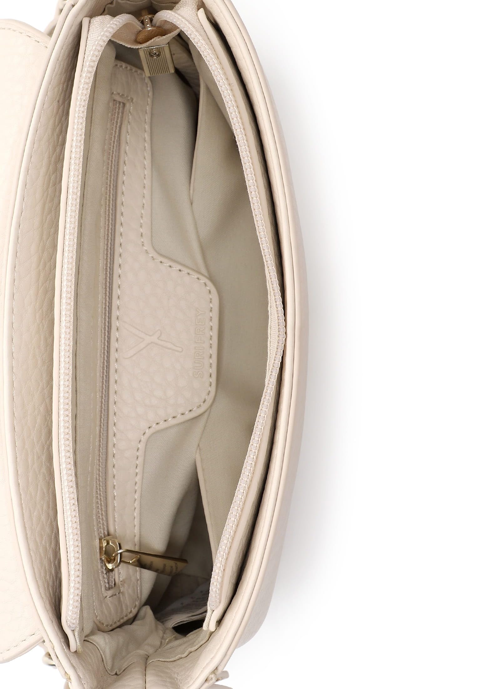 SURI FREY SFY Jeanny 17181 Umhängetasche Beige Kette