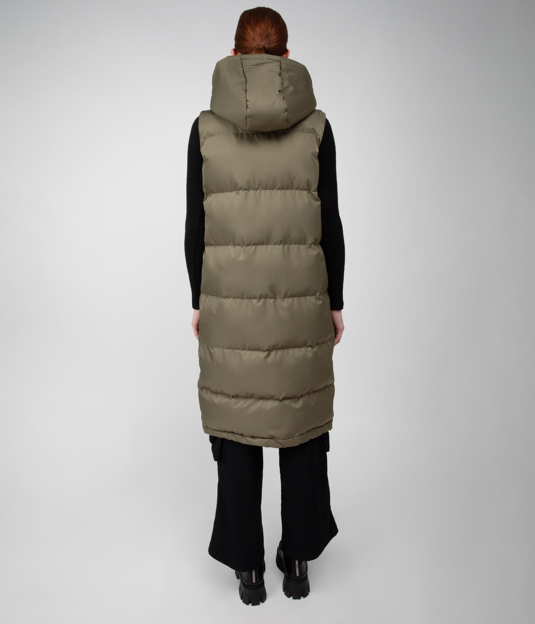 Matt & Nat Sanah Steppweste Damen Schwarz recycelt