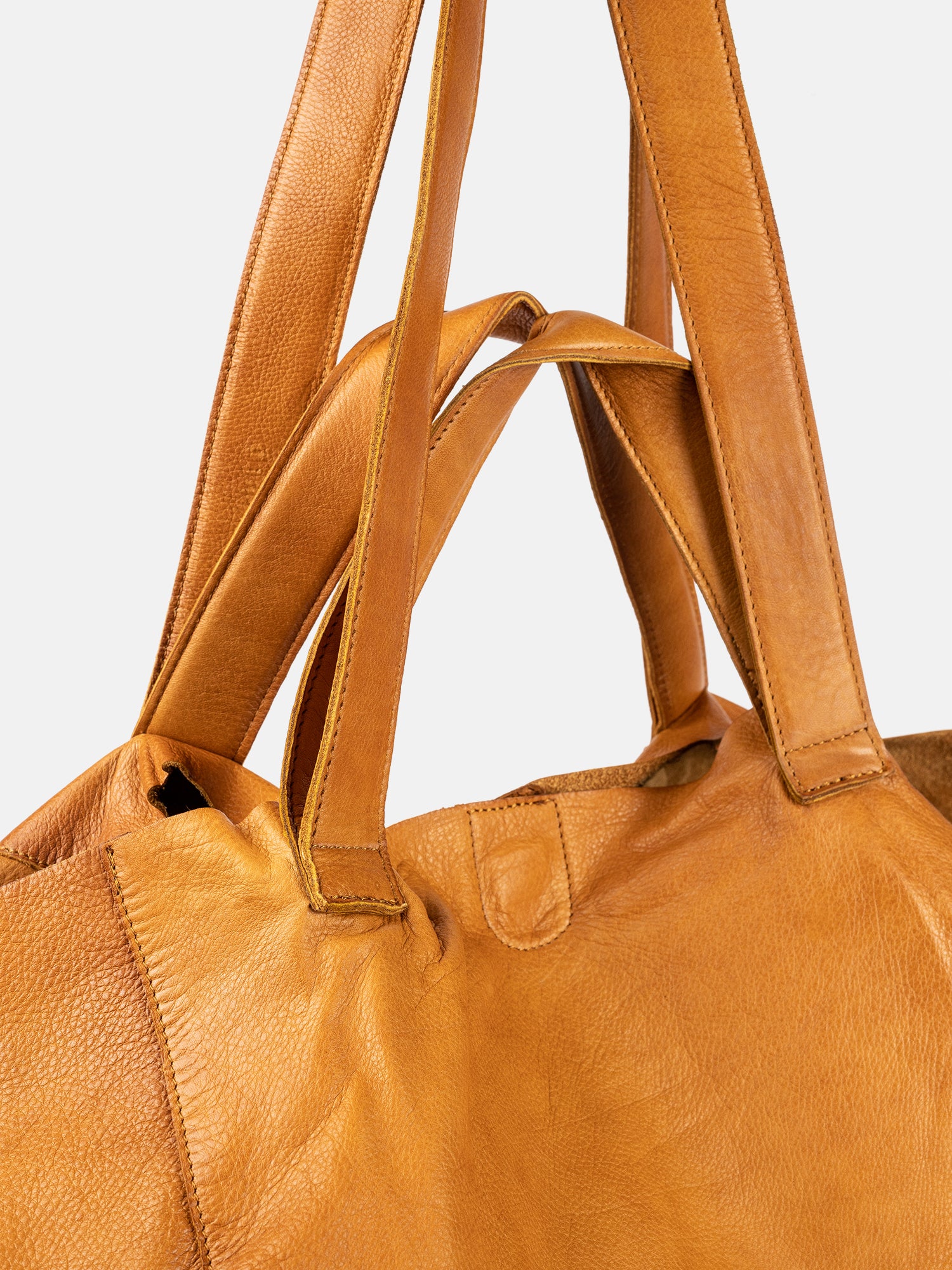 RE:DESIGNED Fie Urban Weekender Burned Tan Vollleder