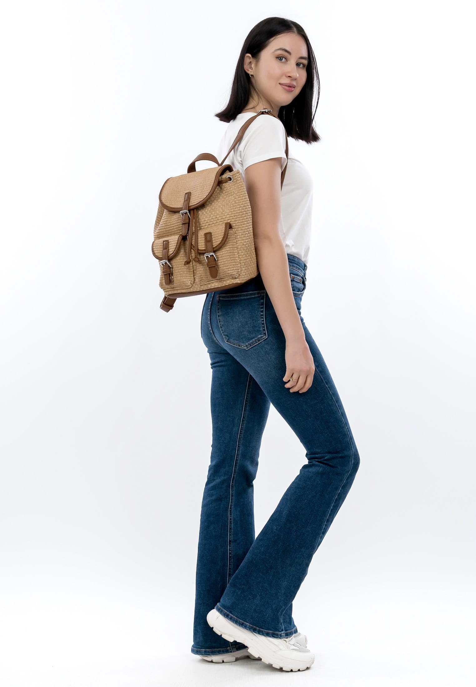 SURI FREY SFY Cady Backpack Rucksack Sand beige 24x27 cm