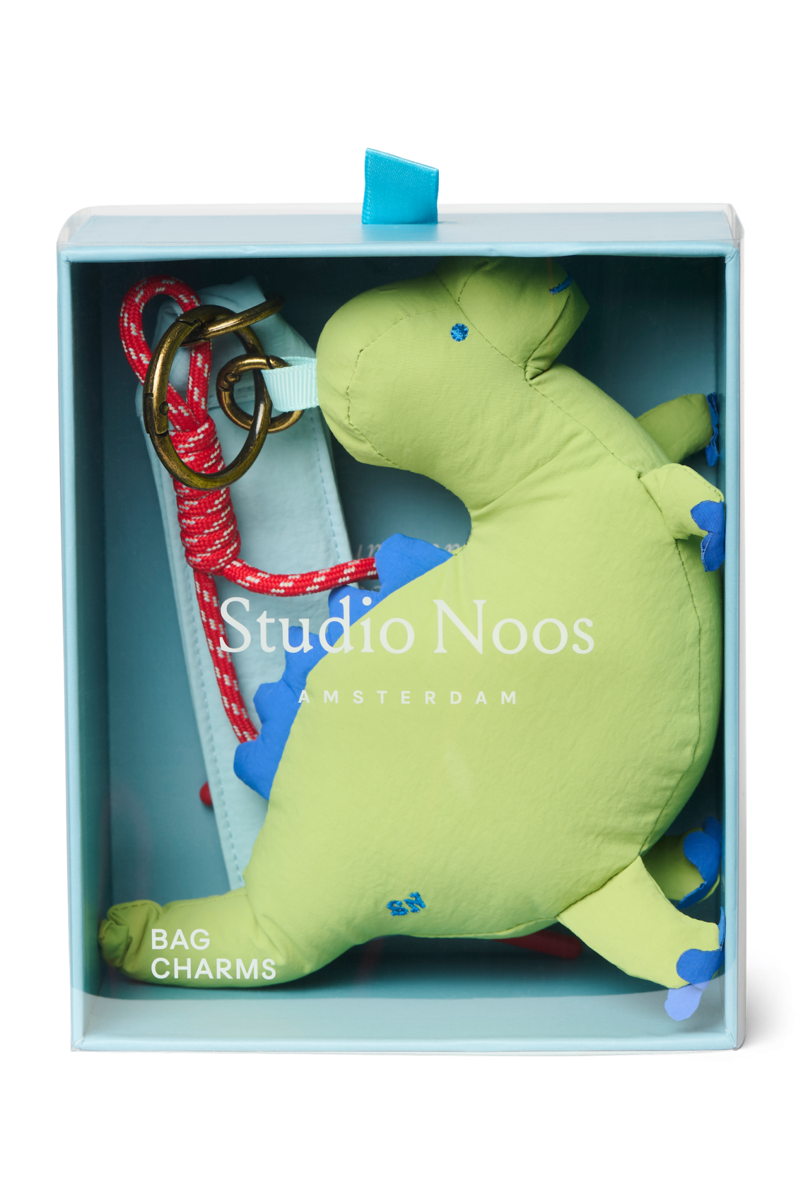 Studio Noos Bag Charm Anhänger Dino grün