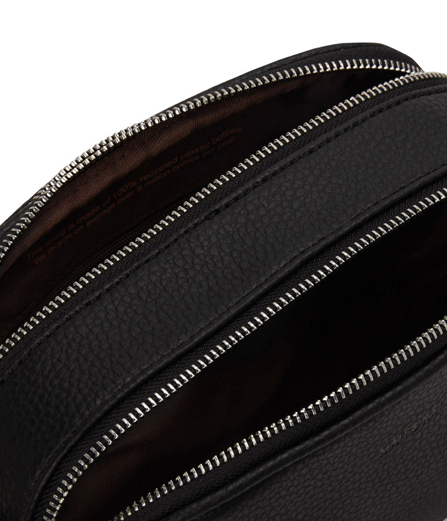 Matt & Nat Purity Pair Umhängetasche schwarz vegan