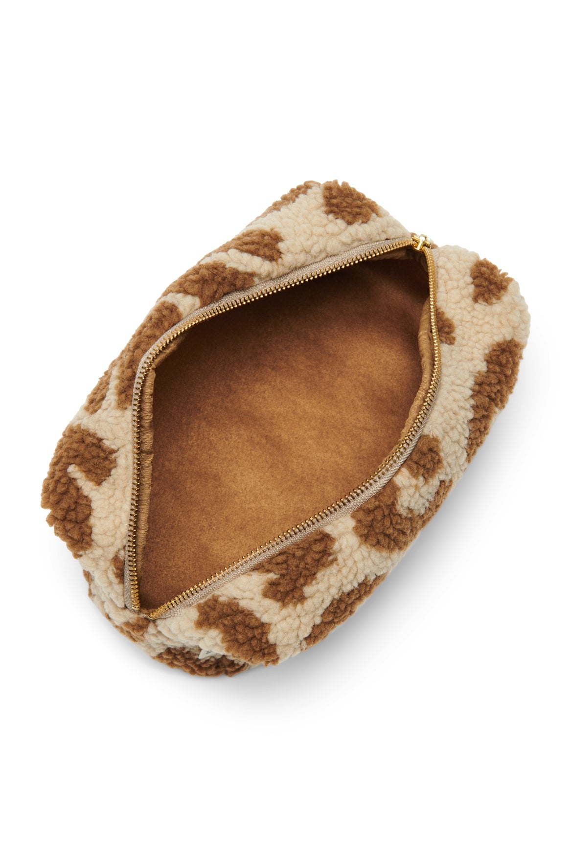 Studio Noos Teddy Pouch Täschchen Leopard mit Reißverschluss