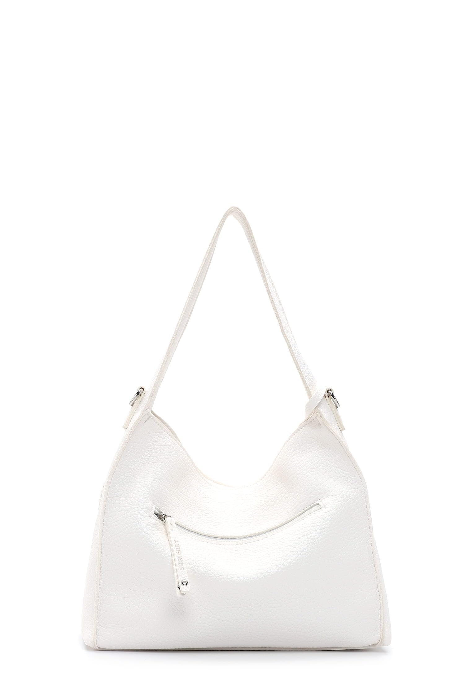 SURI FREY SFY Franzy Hobo Bag S Schultertasche White Weiß