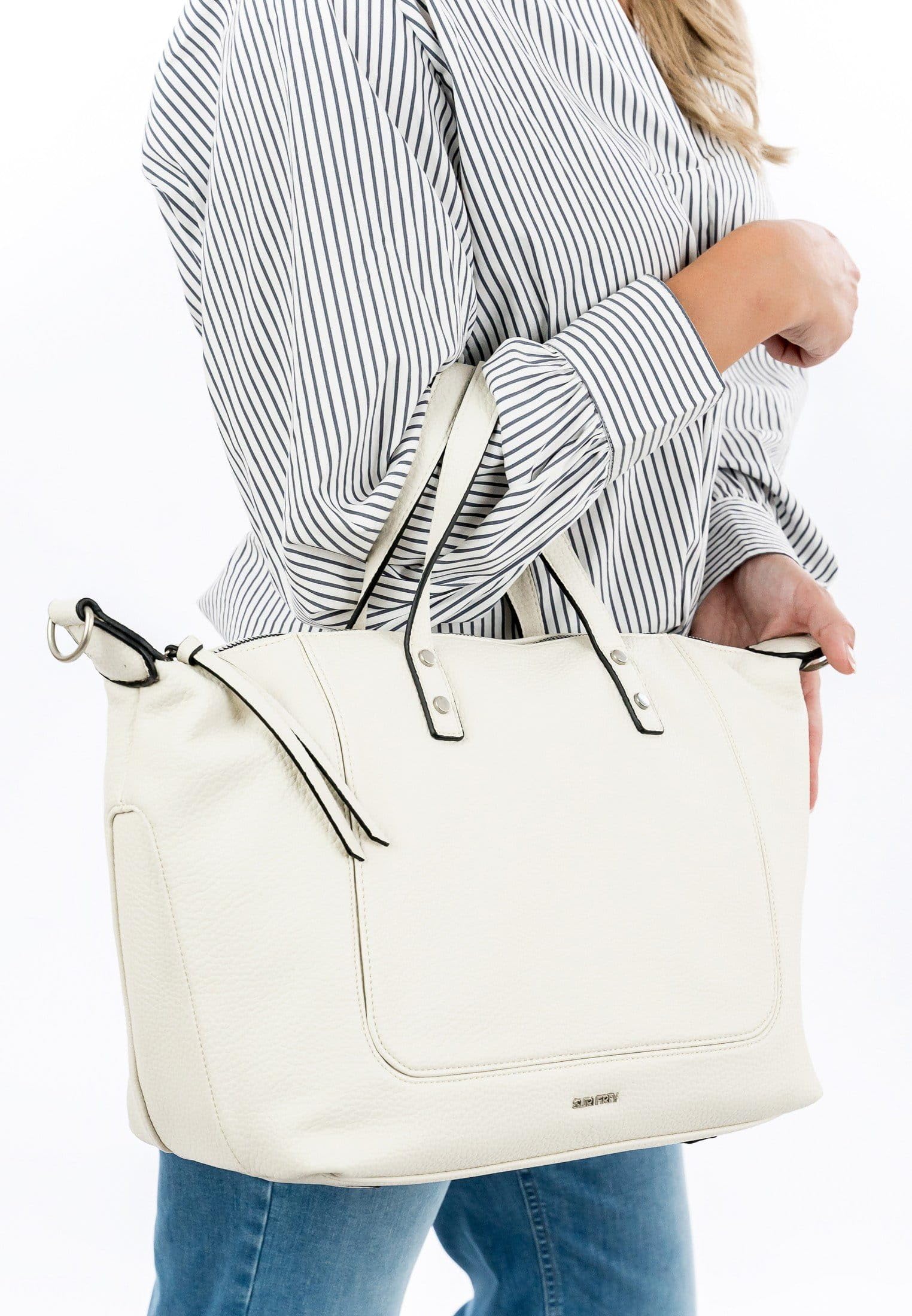 SURI FREY Kimberly Cityshopper M Shopper Ecru