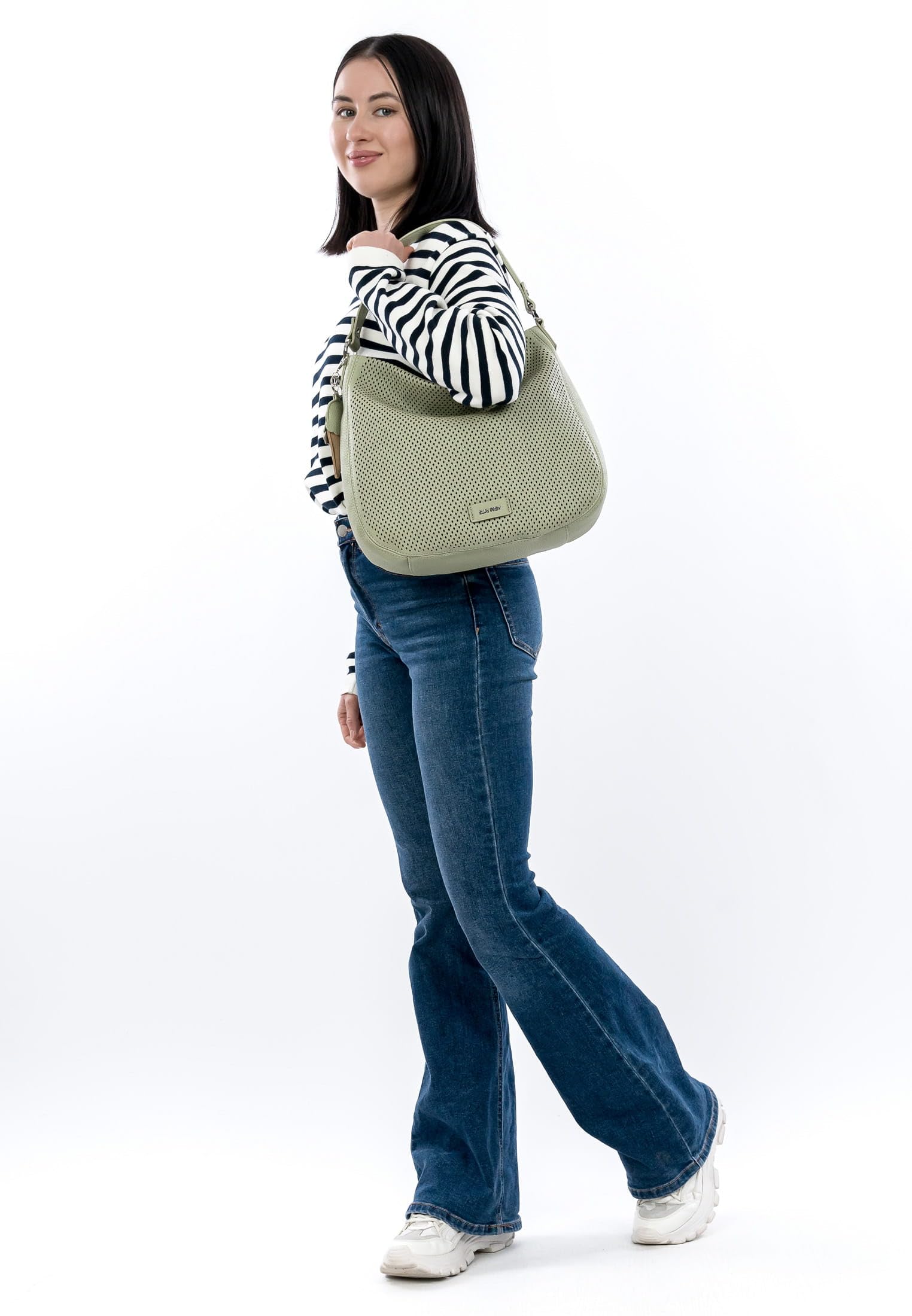 SURI FREY Cilly Bucket Bag Schultertasche Pistachio