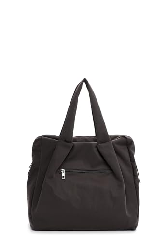 SURI FREY Pauly City Shoulder Bag L Schultertasche Grey mit Reissverschluss