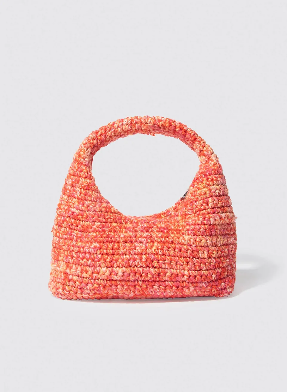 Maria la Rosa Kiona Schultertasche Orange Baumwolle
