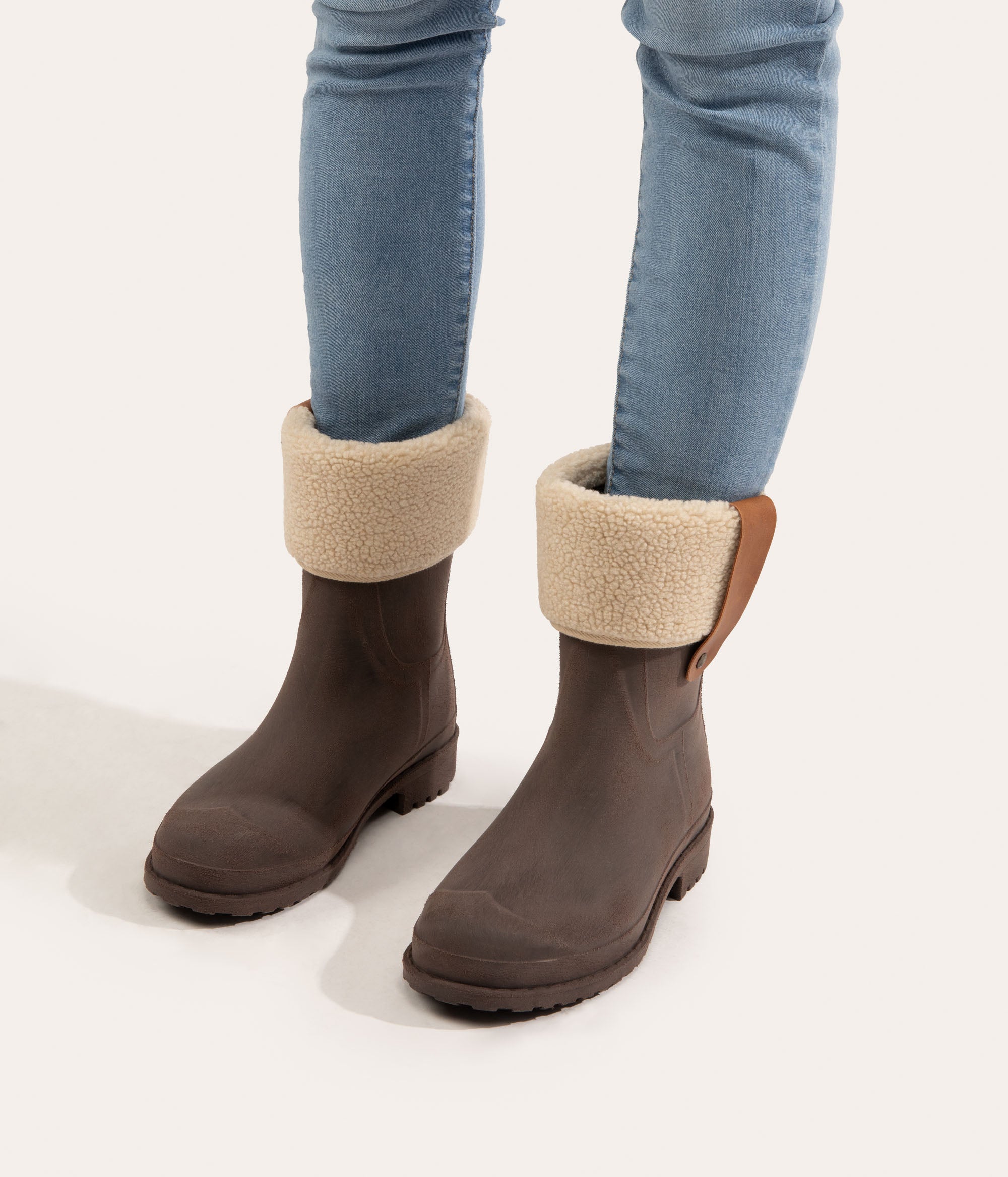 Matt & Nat Maria Regenstiefel Damen Schwarz vegan wasserdicht