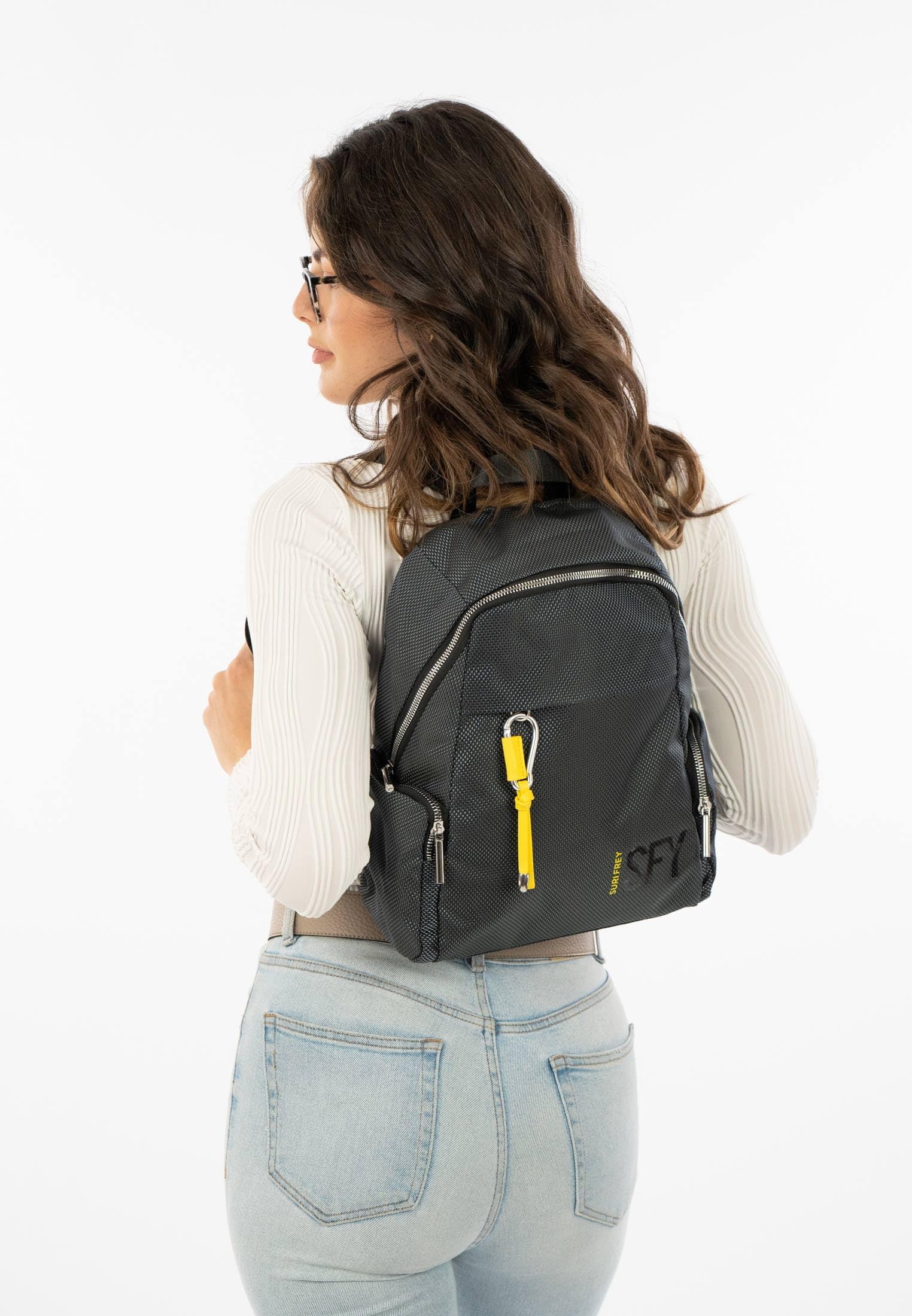 SURI FREY Suri Sports Marry Backpack Rucksack Schwarz gro
