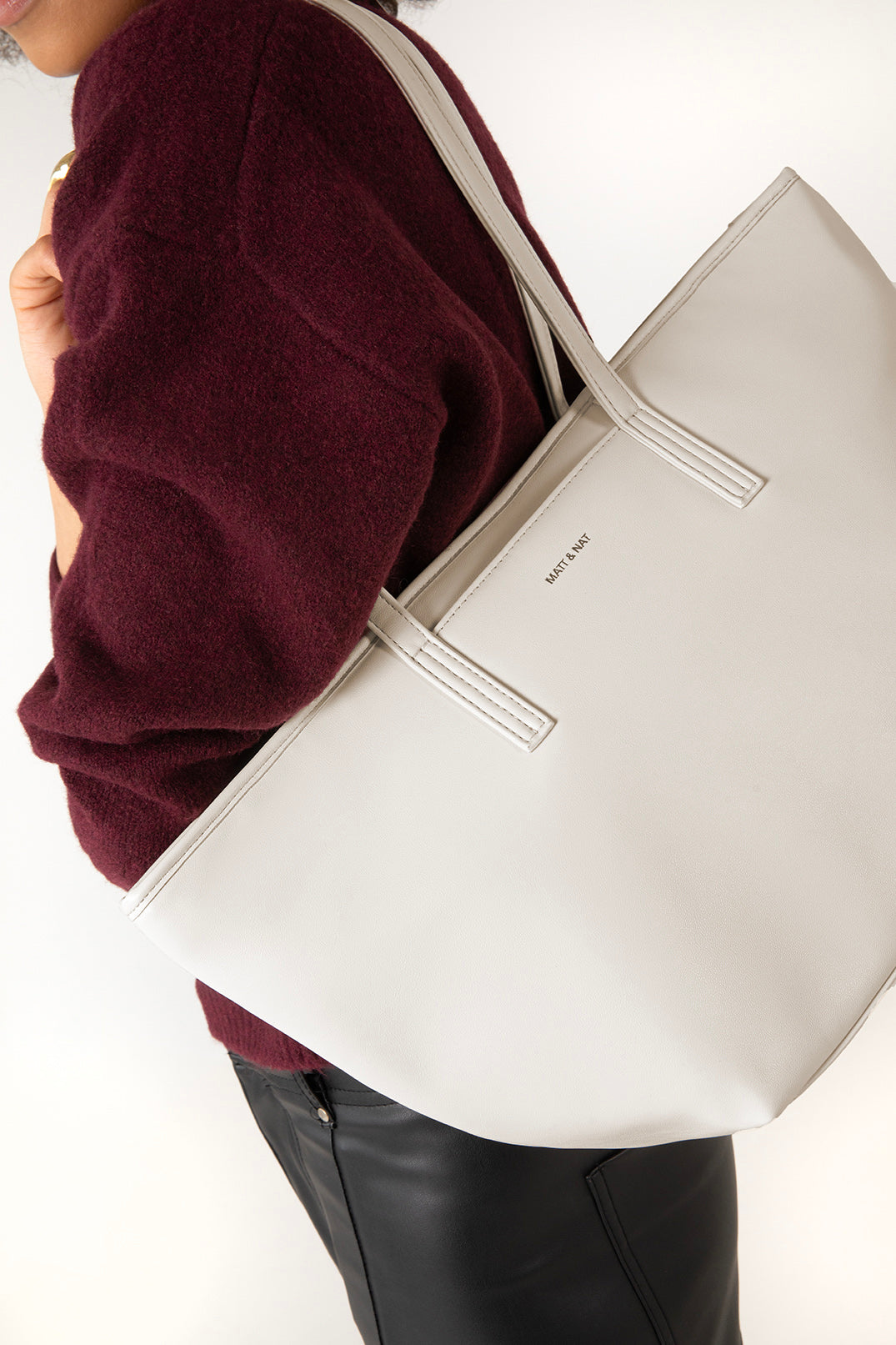 Matt & Nat Marisa Forum Tote Schwarz vegan