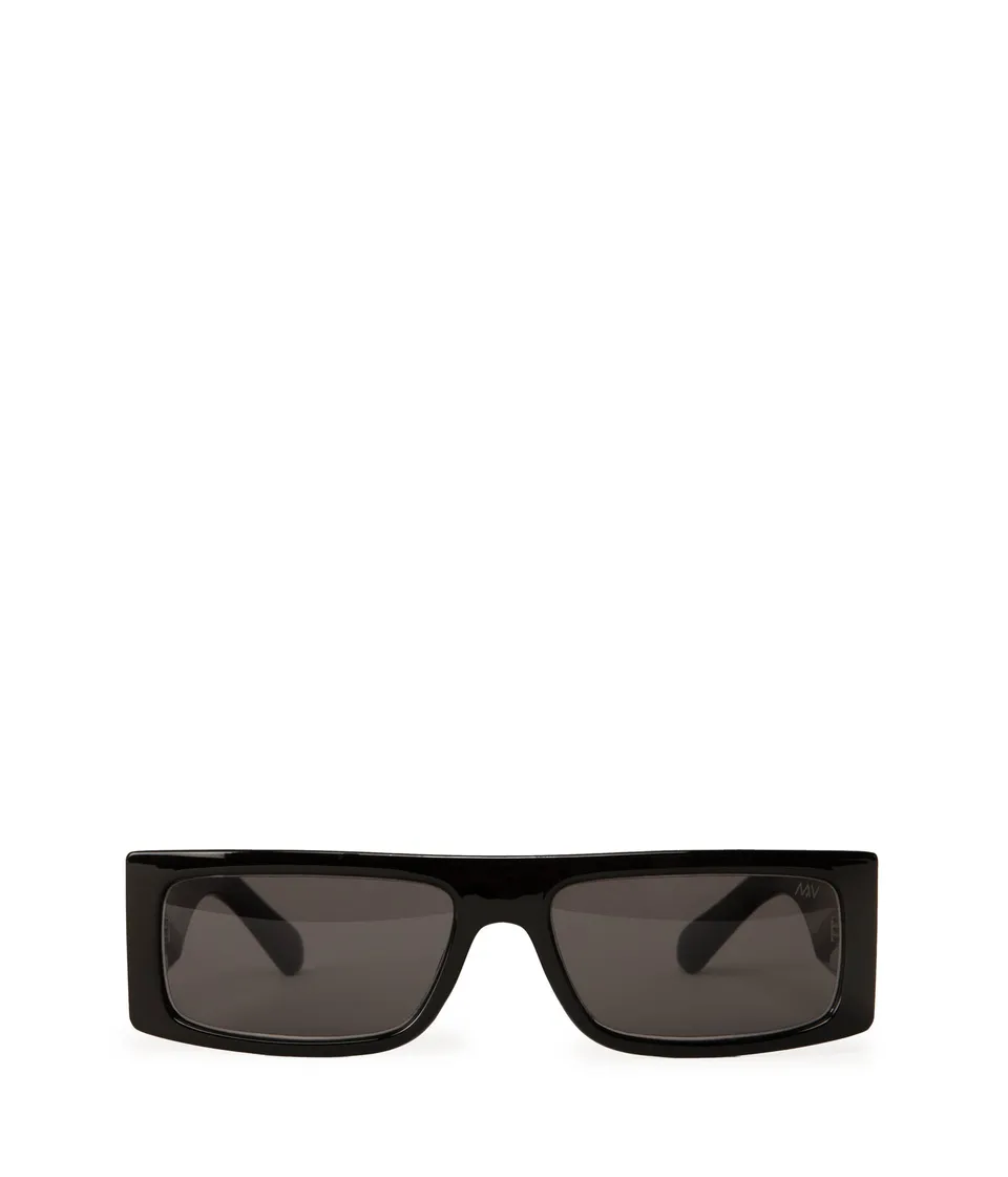 Matt & Nat Sawai-2 Sonnenbrille Rechteckig Schwarz Polarisiert