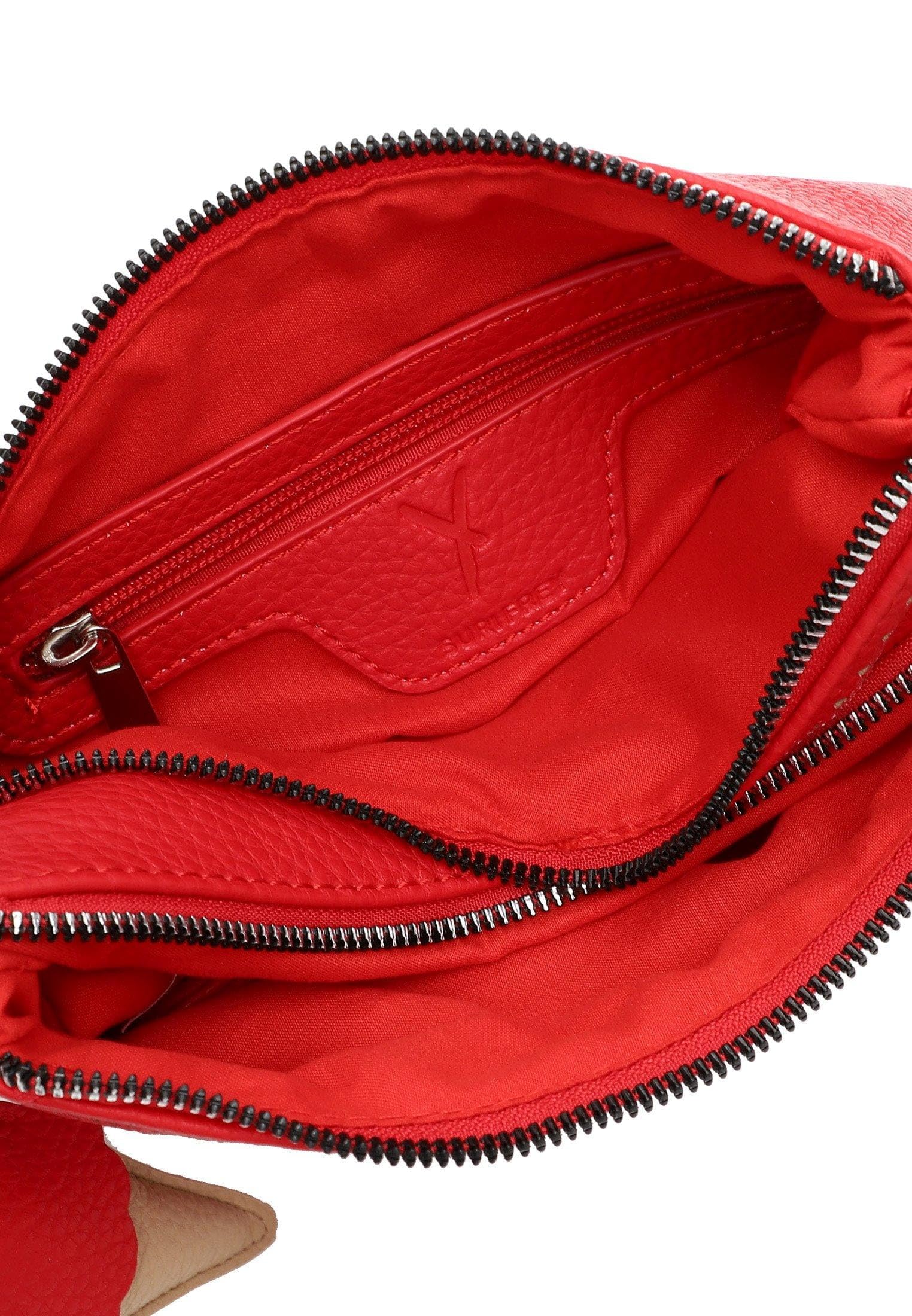 SURI FREY Cilly Crossover Bag Umhängetasche rot 2-Fach