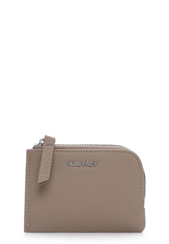 SURI FREY SFY Tiffy Card Holder Kartenetui Taupe Reissverschluss