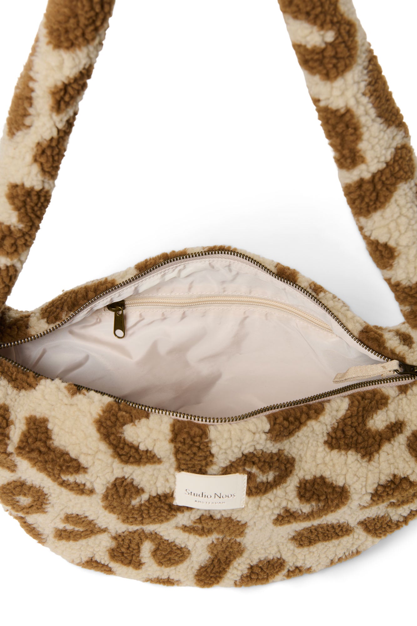 Studio Noos Teddy Mini Cross Body Bag Umhängetasche Leopard