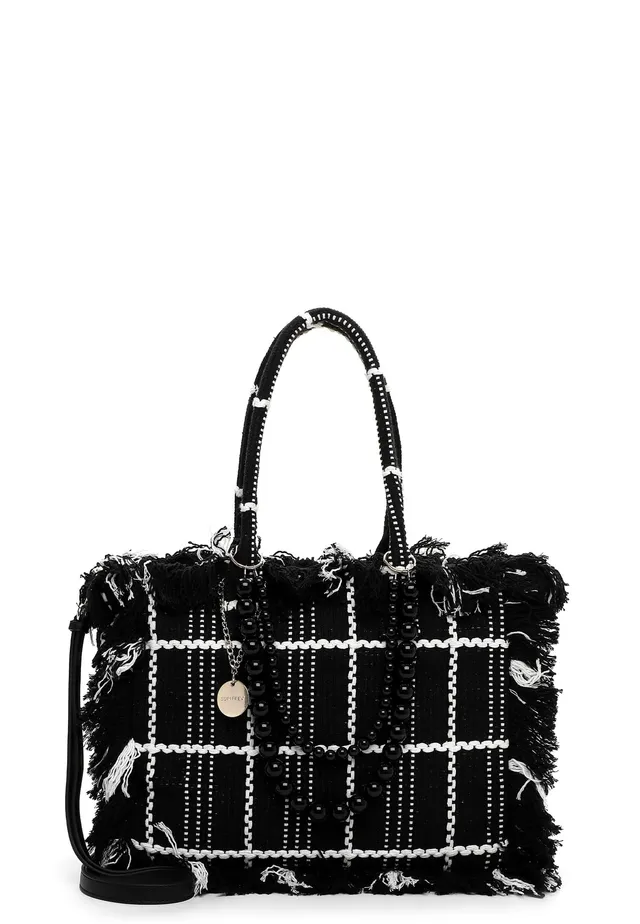 SURI FREY Cacey Cityshopper Shopper Black Karo